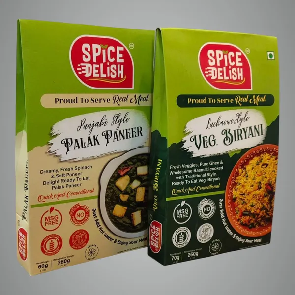 Veg_Biryani_&_Palak_Paneer_Combo_Ready_to_Eat_Instant_Indian_Meal_Freeze_Dried_Travel_Friendly_5_Minutes_Meal_Rehydrated_100%_Natural_No_Preservatives_Just_Add_Hot_Water