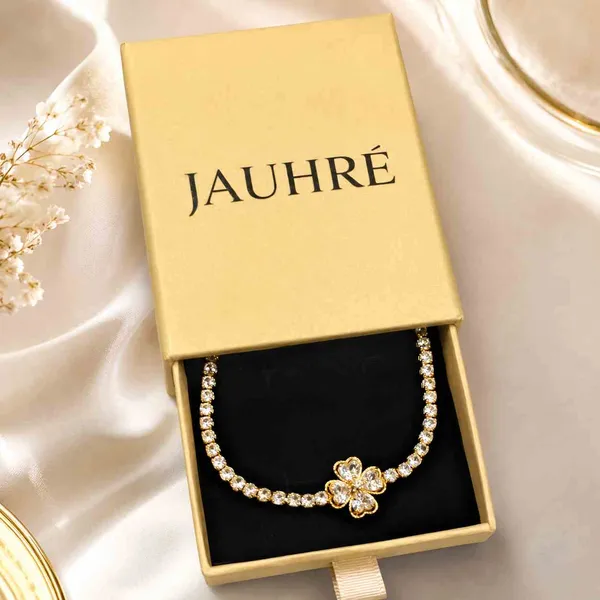 18K_Gold_Plated_Crystal_Flower_Tennis_Bracelet