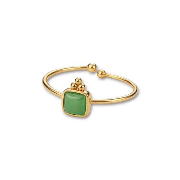 18k_Gold_Plated_Aurora_Green_Stone_Ring