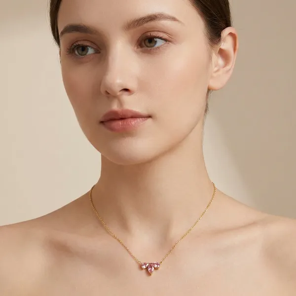 18K_Gold_Plated_Pink_Crystal_Petal_Necklace