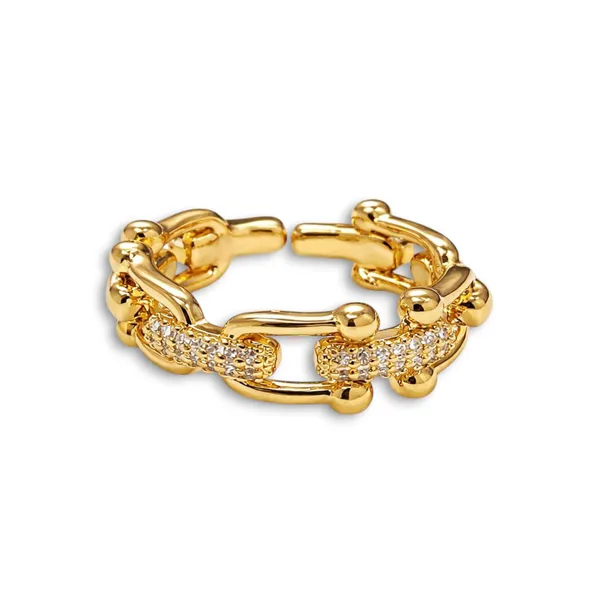 18K_Gold_Plated_Crystal_Chain_Link_Ring