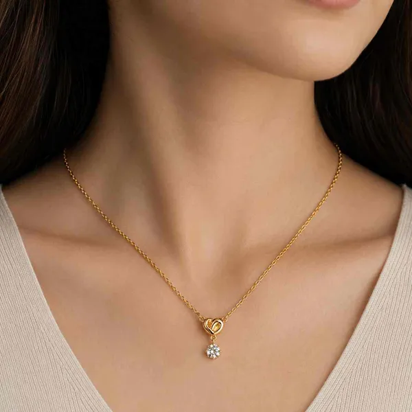 Celeste_Heart_Pendant_Necklace_|_18k_Gold_Plated_Necklace_By_Jauhré