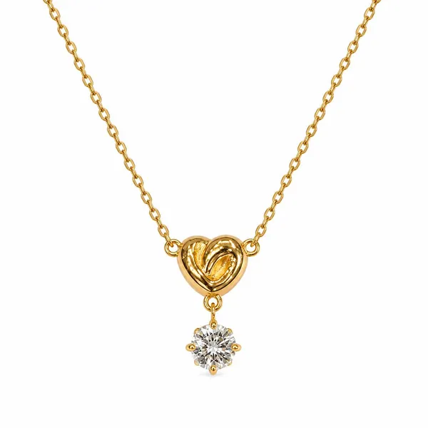 Celeste_Heart_Pendant_Necklace_|_18k_Gold_Plated_Necklace_By_Jauhré