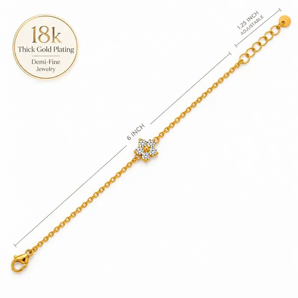 Floral_CZ_Chain_Bracelet_for_Women_|_18k_Gold_Plated_Demi-Fine_Jewelry_by_Jauhré