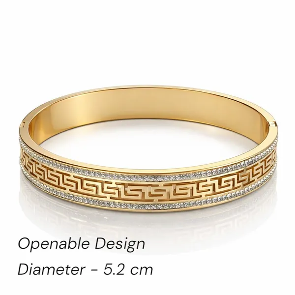 Greek_Pattern_Crystal_Oval_Kada_Bracelet_-_18k_Gold_Plated