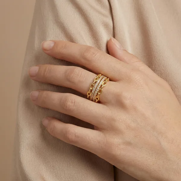 18K_Gold_Plated_Crystal_Chain_Open_Ring