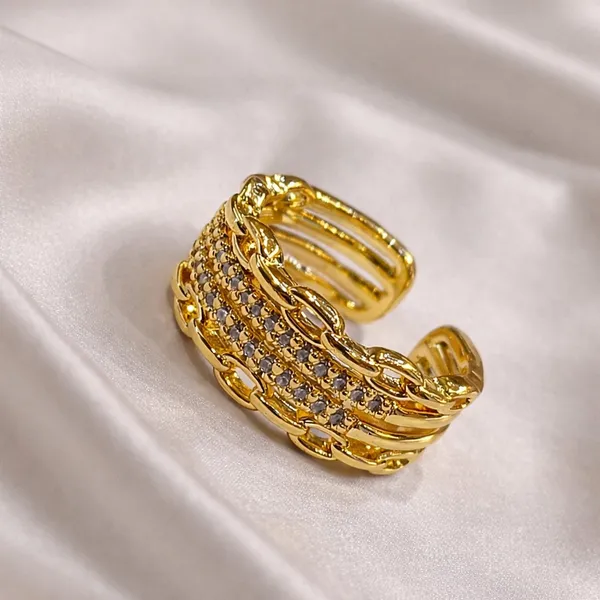 18K_Gold_Plated_Crystal_Chain_Open_Ring
