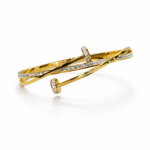 18K_Gold_Plated_Butterfly_Pendant_Necklace_&_Crystal_Open_Cuff_Bracelet_Set_(2-Piece_Set)