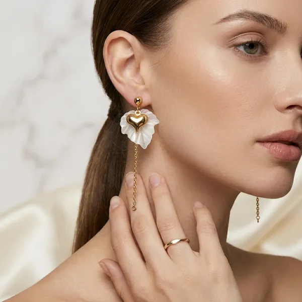 18K_Gold_Plated_Heart_Pearl_Tassel_Drop_Earrings