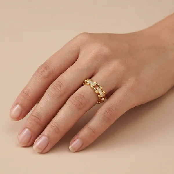 18K_Gold_Plated_Crystal_Chain_Link_Ring