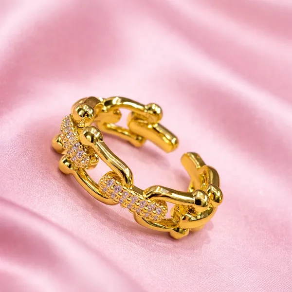 18K_Gold_Plated_Crystal_Chain_Link_Ring