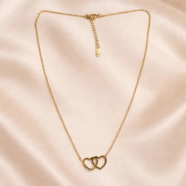 18K_Gold_Plated_Interlocking_Heart_Pendant_Necklace