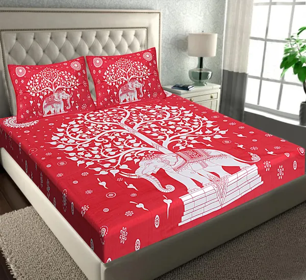 Red_Jaipuri_Prints_Premium_Cotton_For_Adults