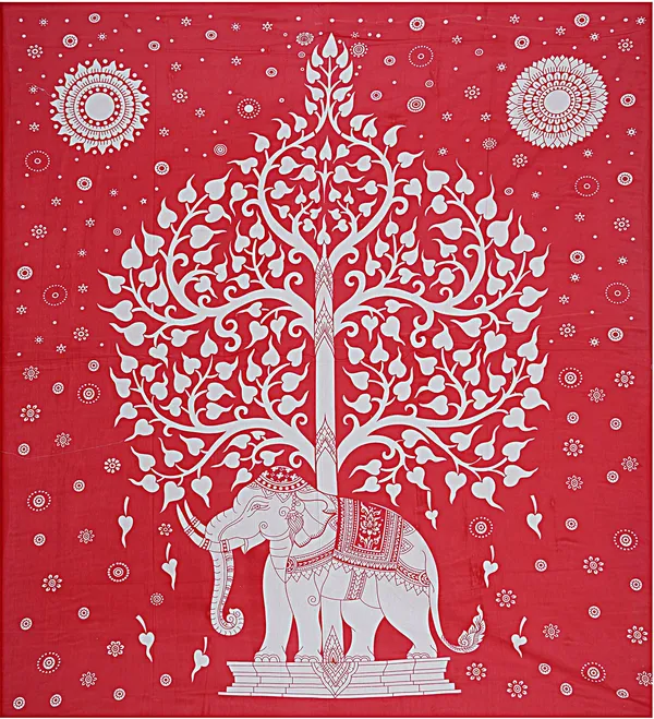 Red_Jaipuri_Prints_Premium_Cotton_For_Adults