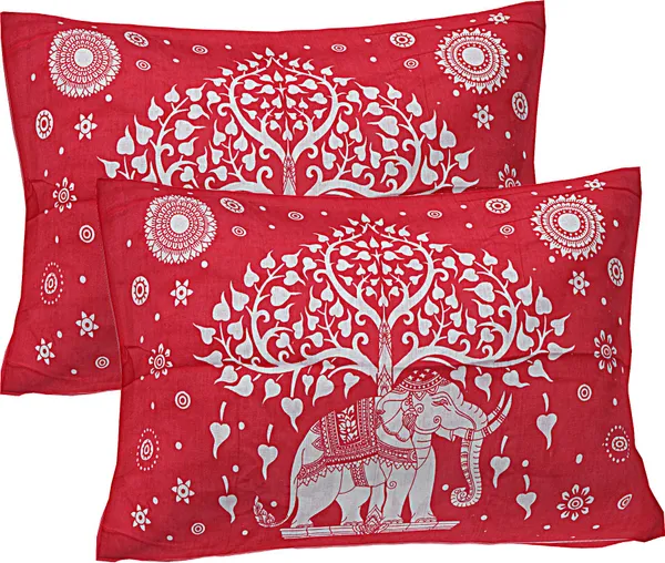 Red_Jaipuri_Prints_Premium_Cotton_For_Adults