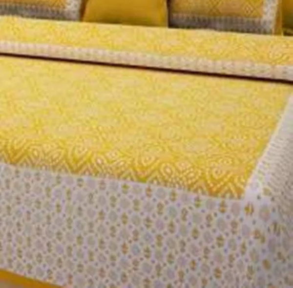 Yellow_And_White_Jaipuri_Prints_Premium_Cotton_For_Adults