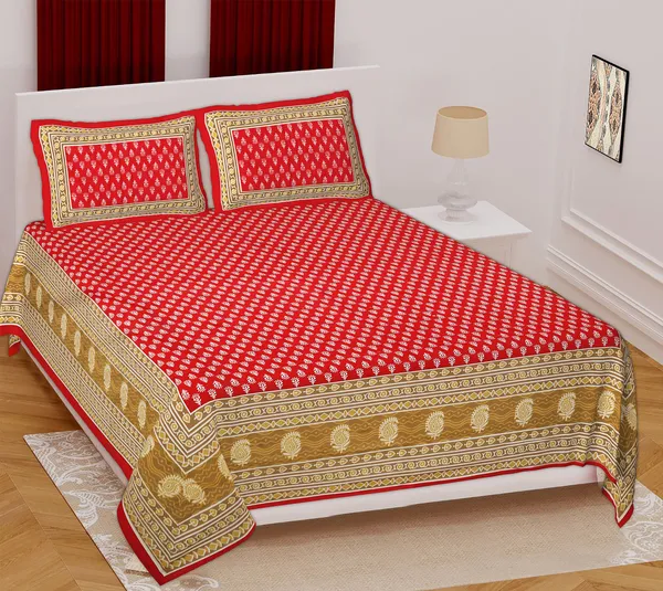 Beige_And_Red_Printed_Premium_Cotton_For_Adults