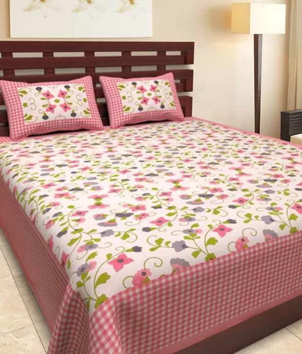 White_And_Pink_Floral_Premium_Cotton_For_Adults