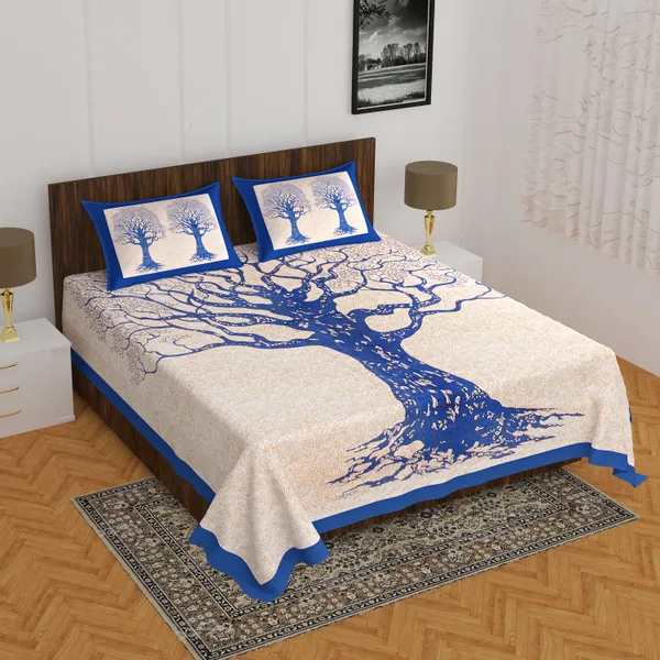 Beige_And_Blue_Jaipuri_Prints_Premium_Cotton_For_Adults