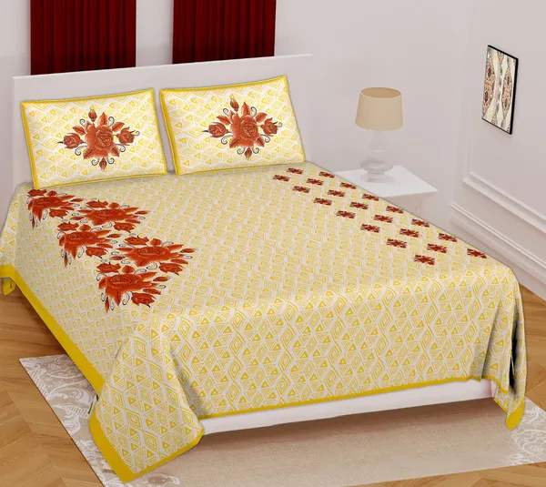 Yellow_Printed_Premium_Cotton_For_Adults