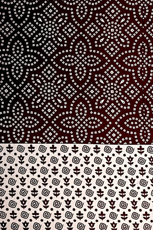 Maroon_Jaipuri_Prints_Premium_Cotton_For_Adults