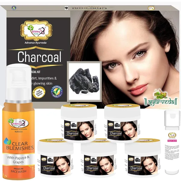 Charcoal_Facial_Kit_And_Papaya_Face_Wash_Combo