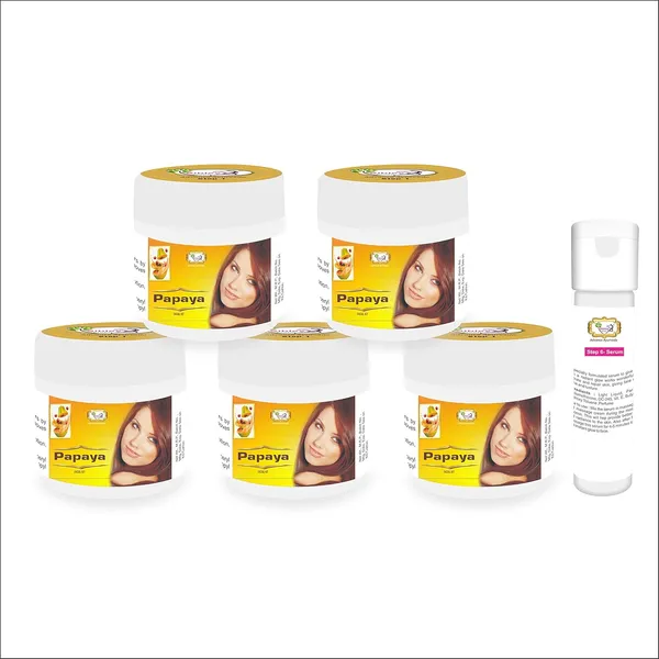 Papaya_Facial_Kit_With_Face_Wash_And_Haldi_Chandan_Cream