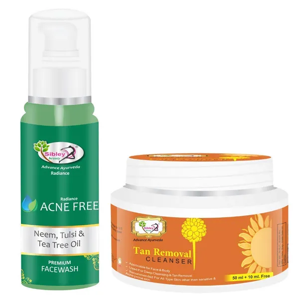 Pack_Of_2_Neem_Tulsi_Tea_Tree_Face_Wash_And_De_Tan_Facial_Cleanser_Set