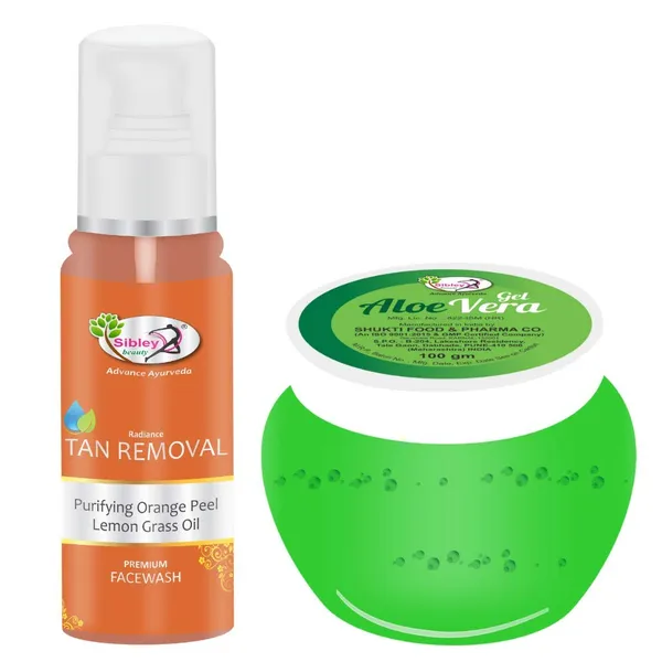 Pack_Of_2_Orange_Face_Wash_And_Aloe_Vera_Gel_Set