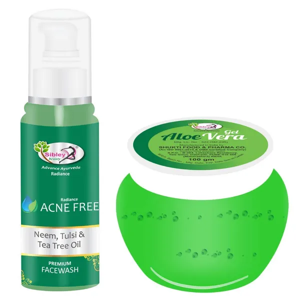 Pack_Of_2_Neem_Tulsi_Tea_Tree_Face_Wash_And_Aloe_Vera_Gel_Set