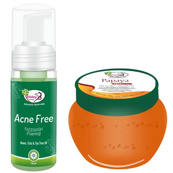 Pack_Of_2_Anti_Acne_Face_Wash_And_Papaya_Moisturizer_Gel_Set