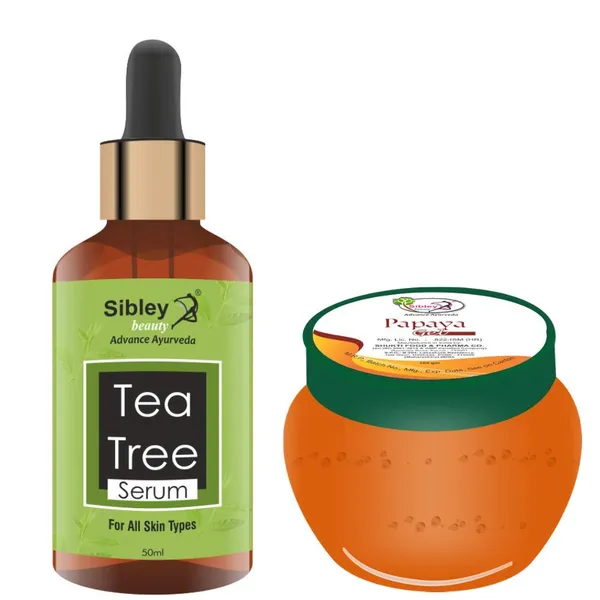 Pack_Of_2_Tea_Tree_Face_Serum_And_Papaya_Moisturizer_Gel_Set