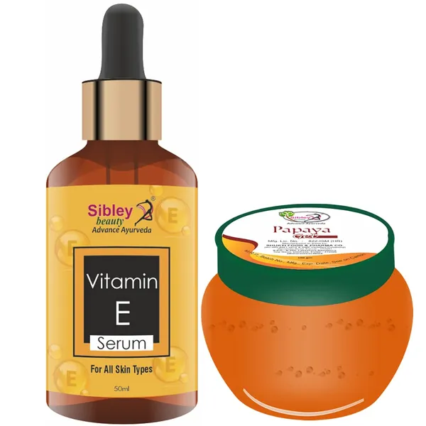 Pack_Of_2_Vitamin_E_Face_Serum_And_Papaya_Moisturizer_Gel_Set