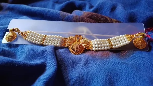 Elegant_Golden_Bronze_Choker_For_Women