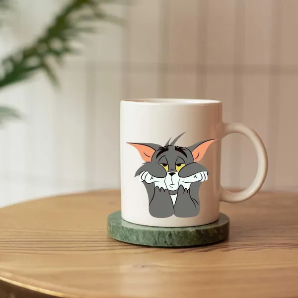 White_Tom_And_Lion_Premium_Ceramic_Mug_Pack_Of_2