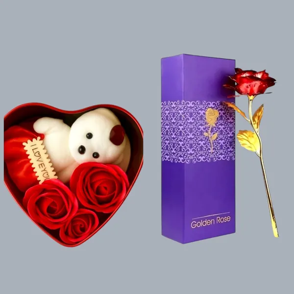 Gold_Foil_24K_Gold_Rose_And_Red_Heart_Premium_Teddy_Box_Pack_Of_2