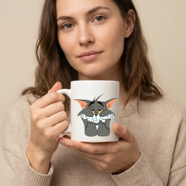 White_Tom_Premium_Ceramic_Mug