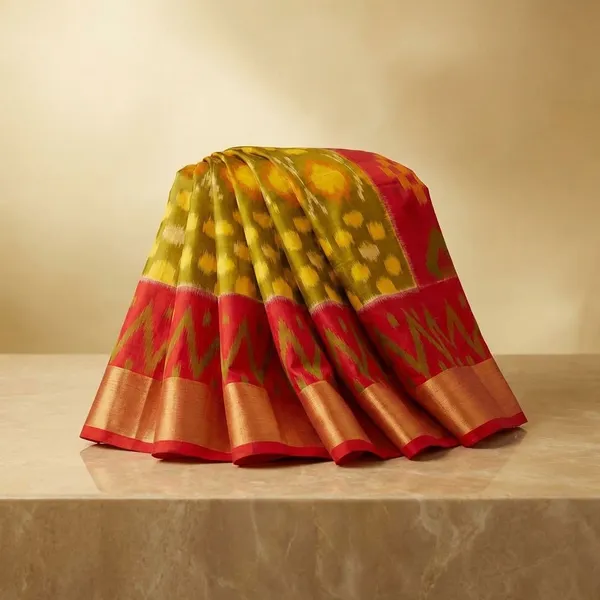 Orange_And_Yellow_Designer_Printed_And_Dolla_Silk_Fabric_Saree
