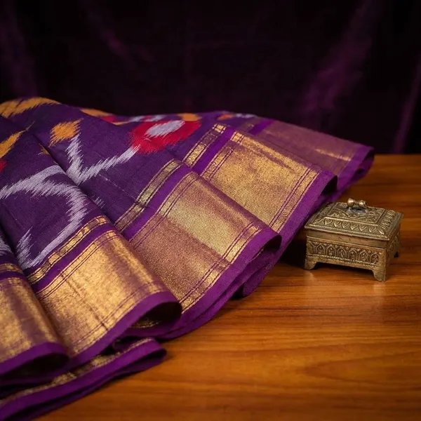 Multicolor_Designer_Printed_And_Dolla_Silk_Fabric_Saree