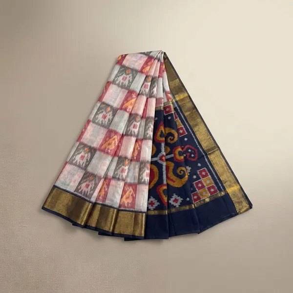 Multicolor_Designer_Printed_And_Dolla_Silk_Fabric_Saree