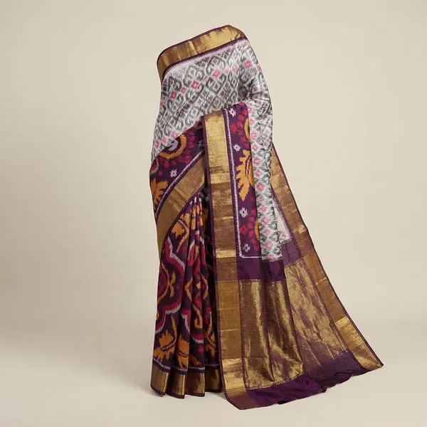Multicolour_Designer_Printed_And_Dolla_Silk_Fabric_Saree