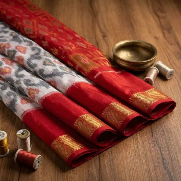 Multicolor_Designer_Printed_And_Dolla_Silk_Fabric_Saree