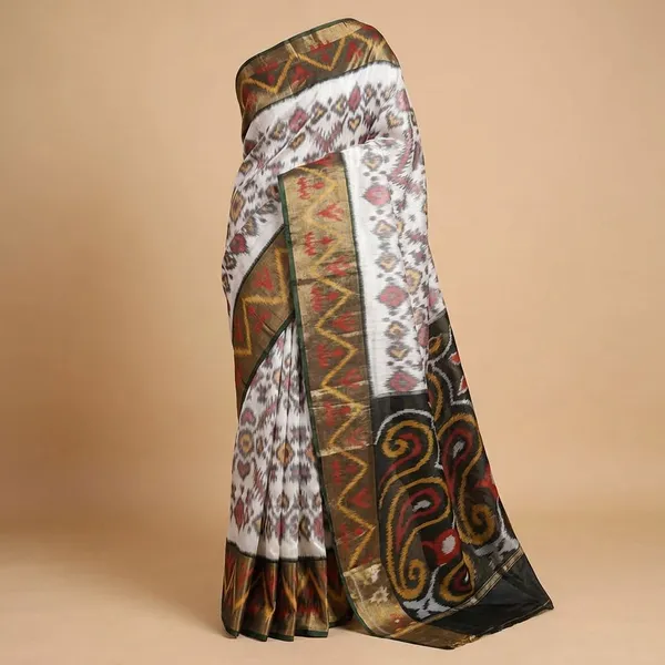 Multicolor_Designer_Printed_And_Dolla_Silk_Fabric_Saree