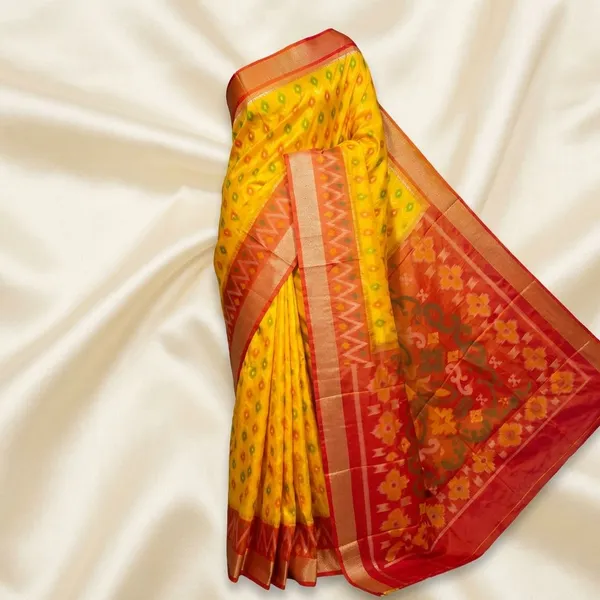 Yellow_Designer_Printed_And_Dolla_Silk_Fabric_Saree