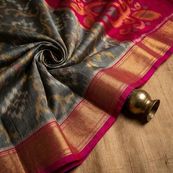 Multicolor_Designer_Printed_And_Dolla_Silk_Fabric_Saree