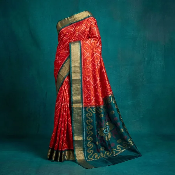 Multicolor_Designer_Printed_And_Dolla_Silk_Fabric_Saree