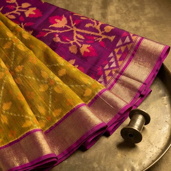 Multicolor_Pink_Designer_Printed_And_Dolla_Silk_Fabric_Saree