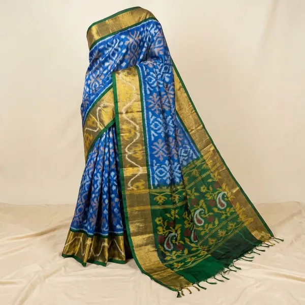Green_Designer_Printed_And_Dolla_Silk_Fabric_Saree