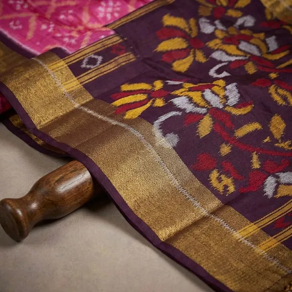 Multicolor_Designer_Printed_And_Dolla_Silk_Fabric_Saree
