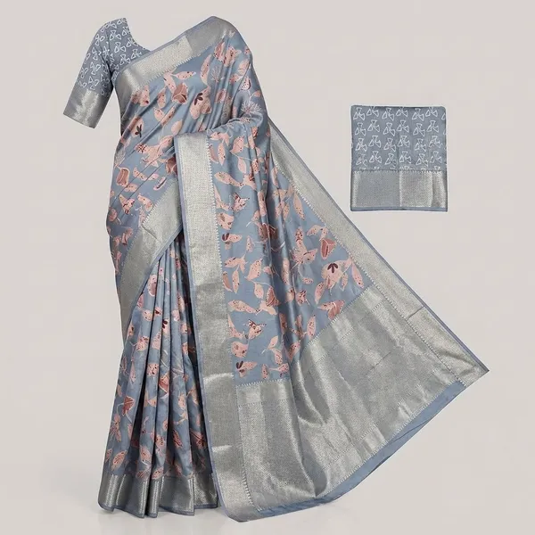 Grey_Designer_Printed_And_Dolla_Silk_Fabric_Saree